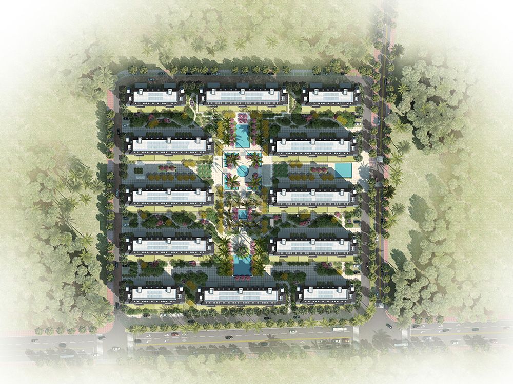 融创博鳌金湾鸟瞰图