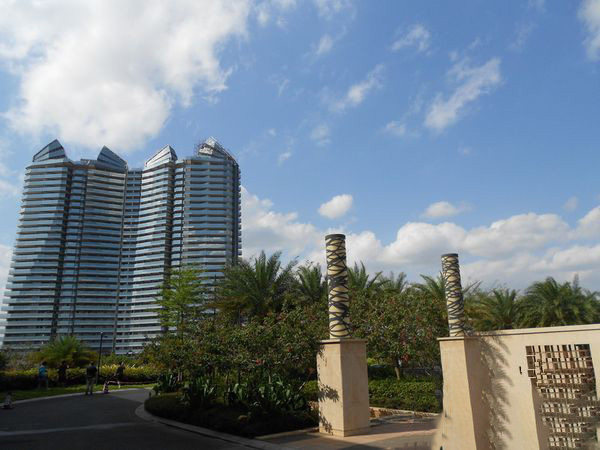 融创金成博鳌金湾实景图