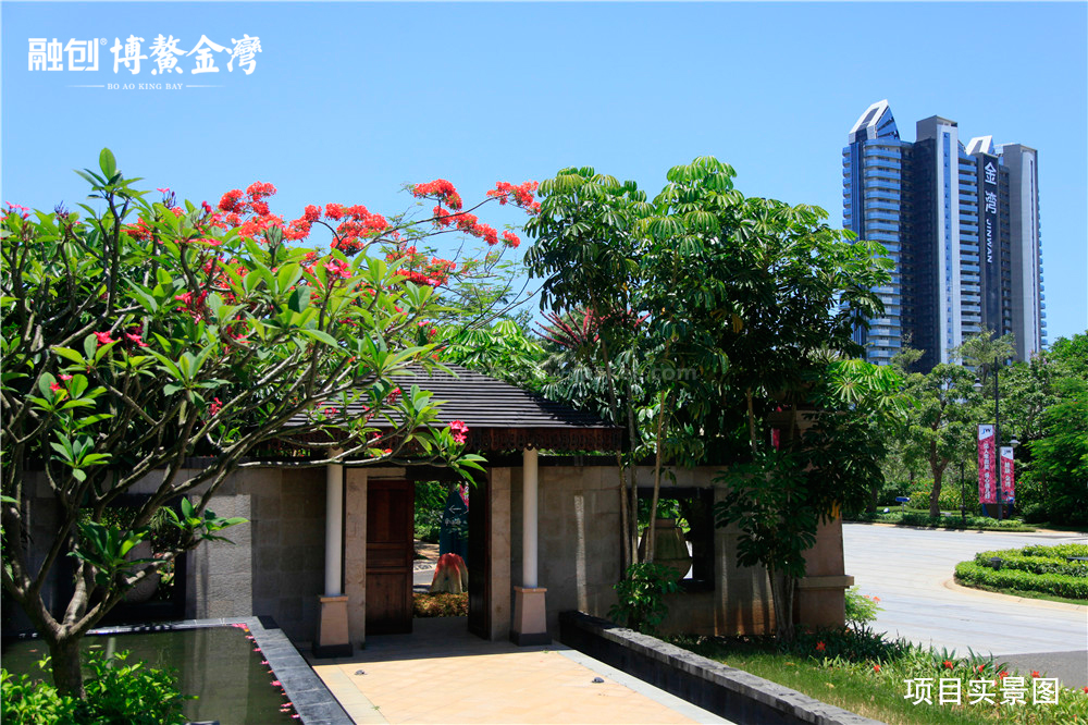 融创金成博鳌金湾实景图