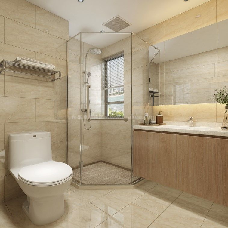 D1户型套卫效果图