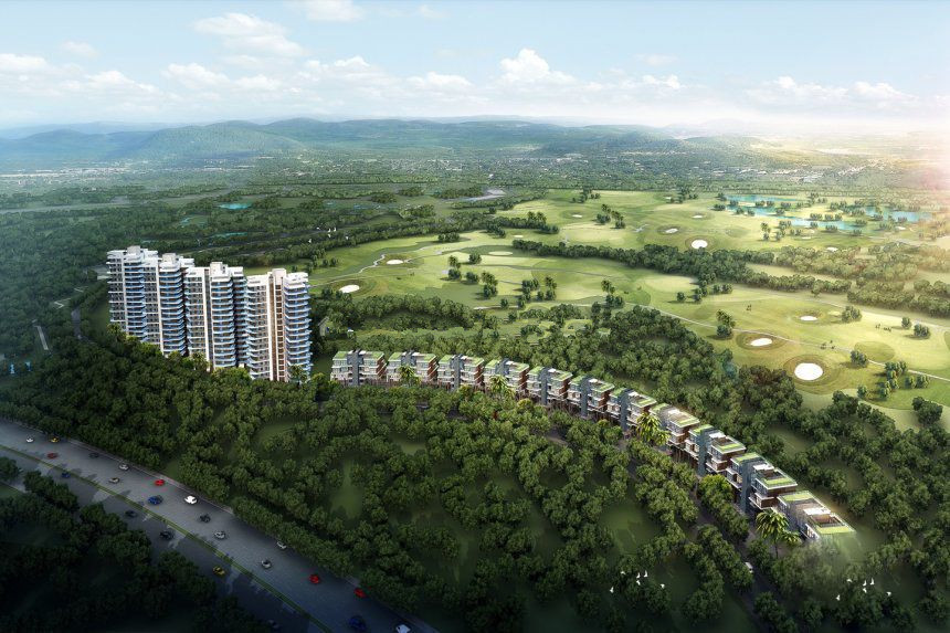 观澜湖·九里鸟瞰图