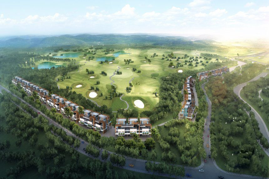 观澜湖·九里鸟瞰图