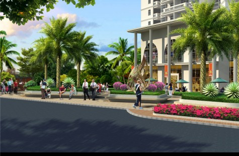 江畔锦城效果图