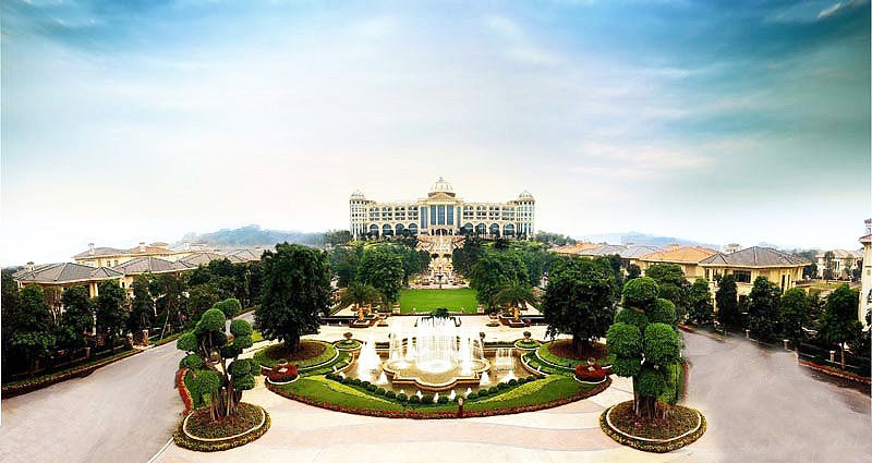 恒大金碧天下实景图