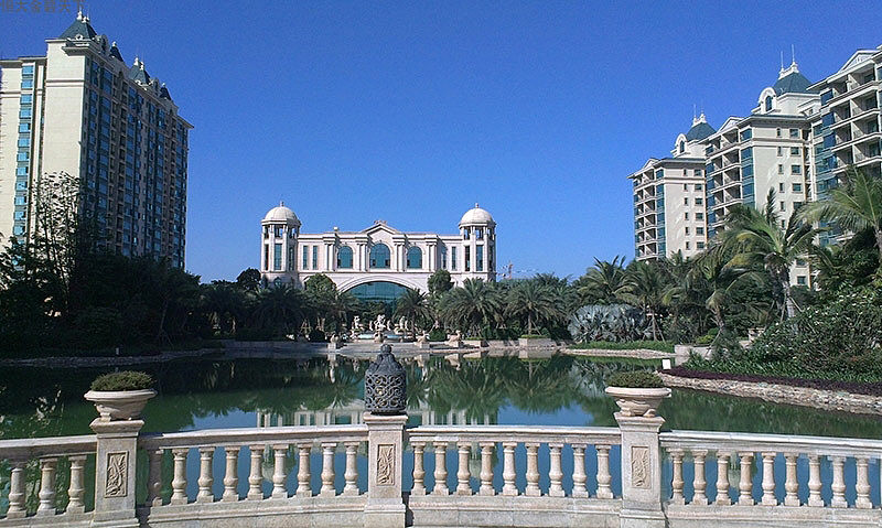 恒大金碧天下实景图