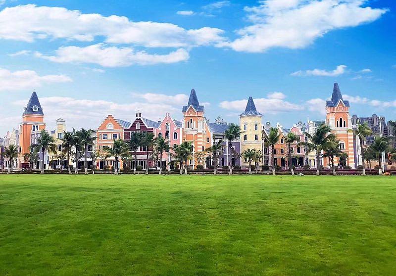 恒大金碧天下实景图