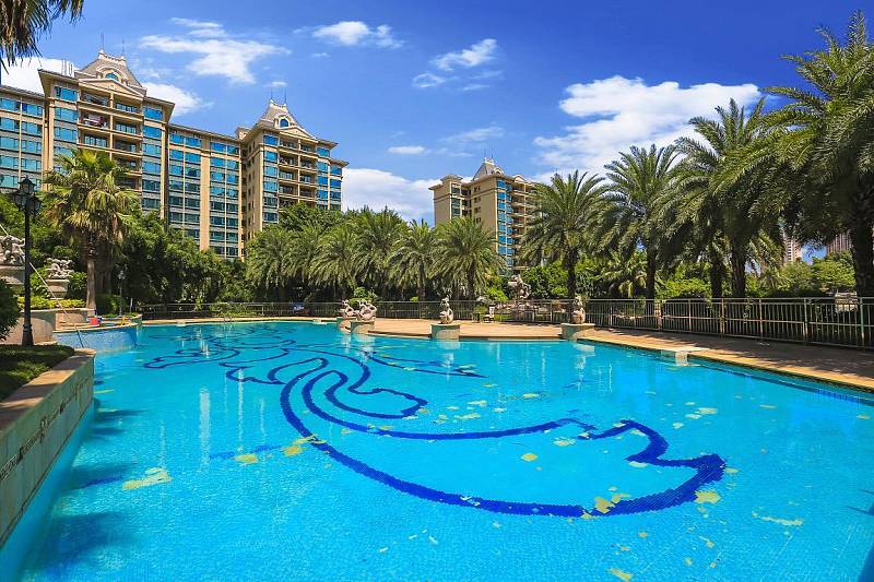 恒大金碧天下实景图