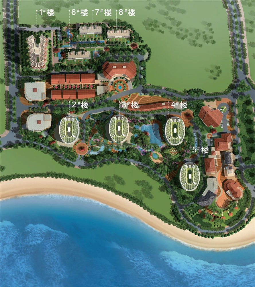 中海神州半岛二期星悦海岸平面图