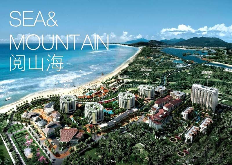 中海神州半岛鸟瞰图