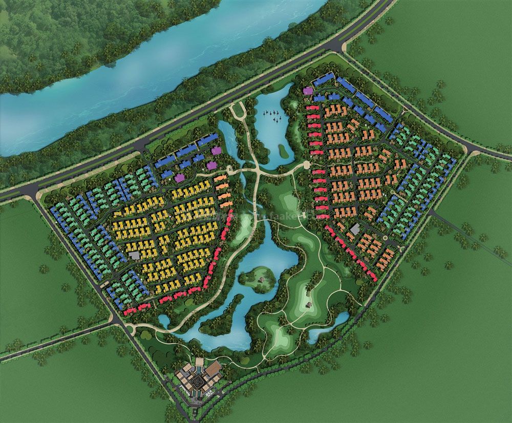 五期泰悦居总平面图