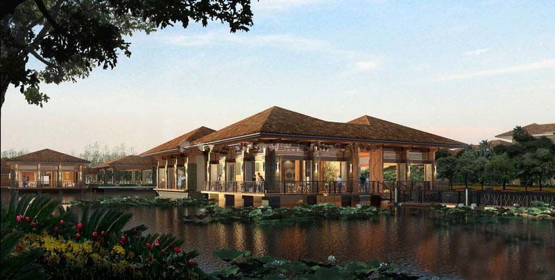 中海神州半岛效果图