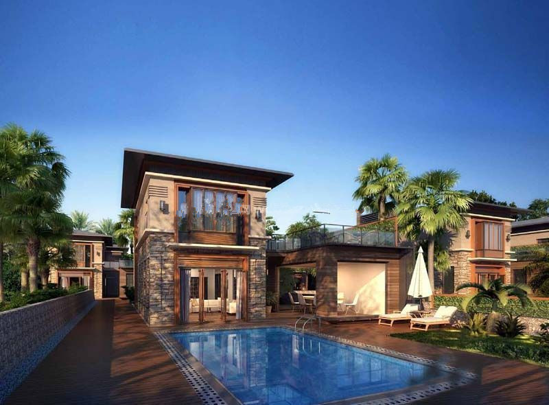 中海神州半岛实景图 