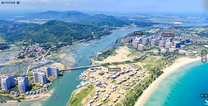 中海神州半岛实景图