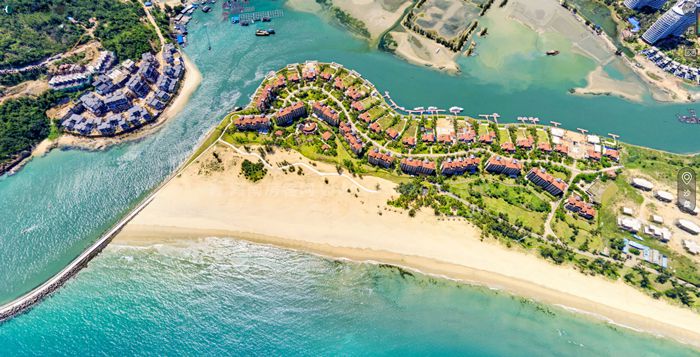 中海神州半岛实景图