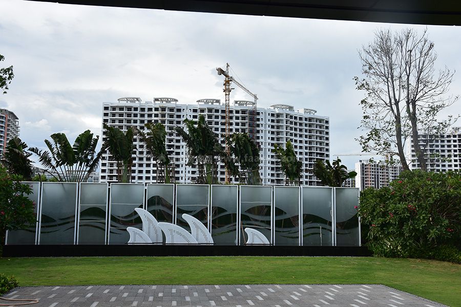 中海神州半岛实景图