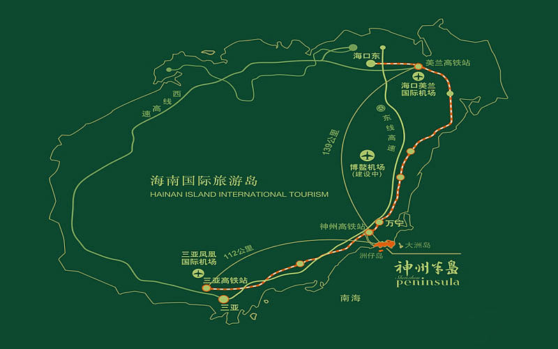 中海神州半岛区位图区位图 