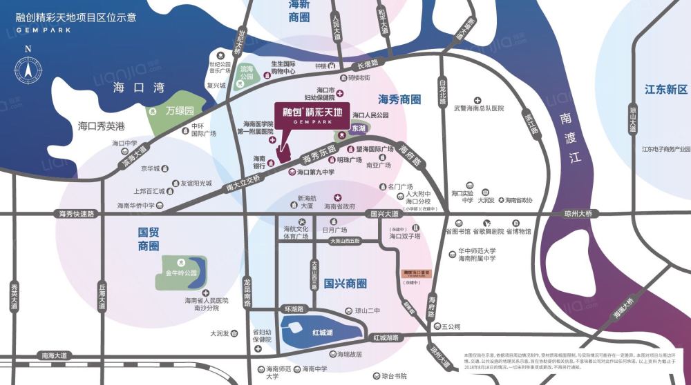 融创·精彩天地区位图