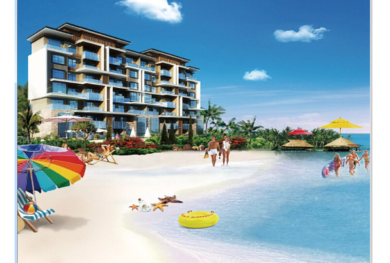 中国恒大海花岛效果图