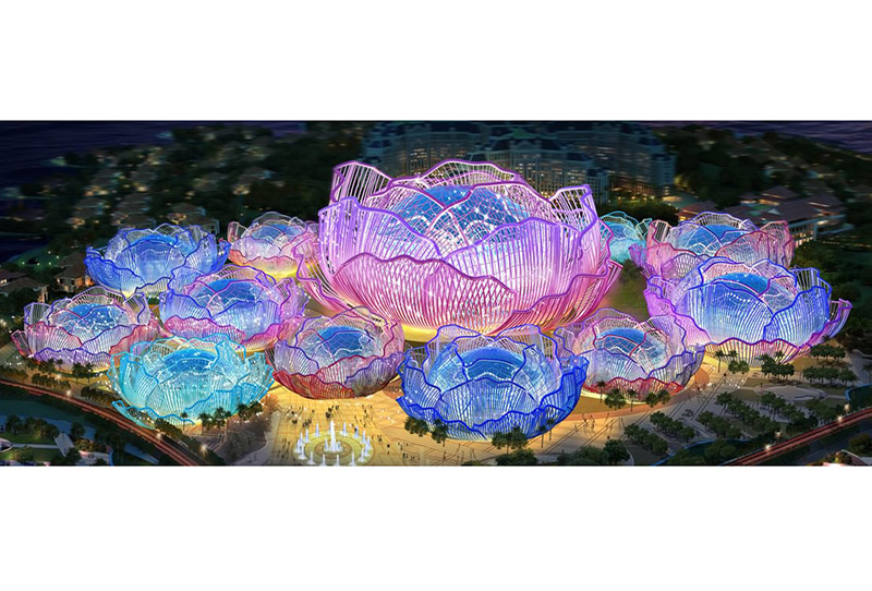 中国恒大海花岛效果图