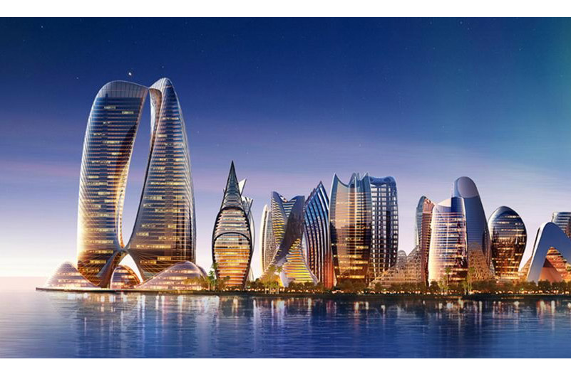 中国恒大海花岛效果图