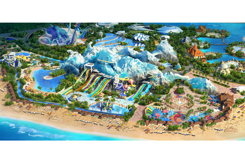 中国恒大海花岛效果图