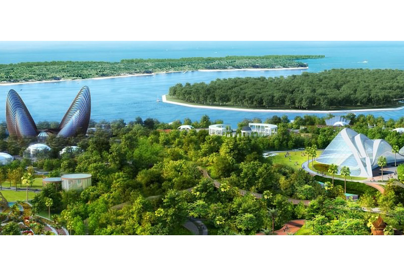 中国恒大海花岛效果图