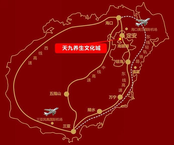 天合养生公馆区位图