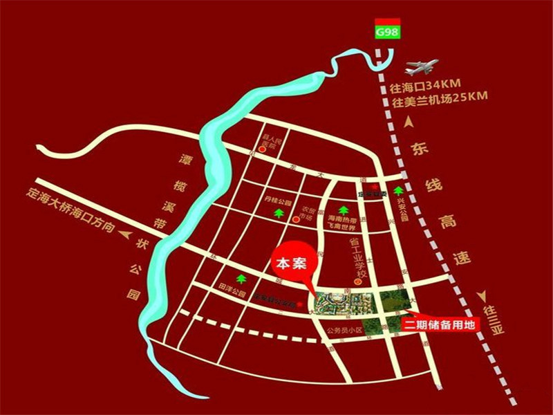 天合养生公馆区位图