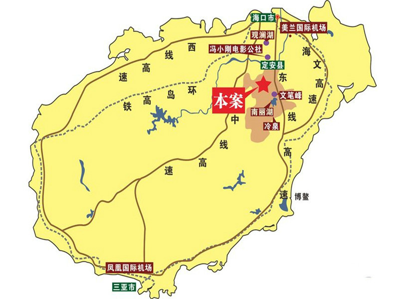 天合养生公馆区位图