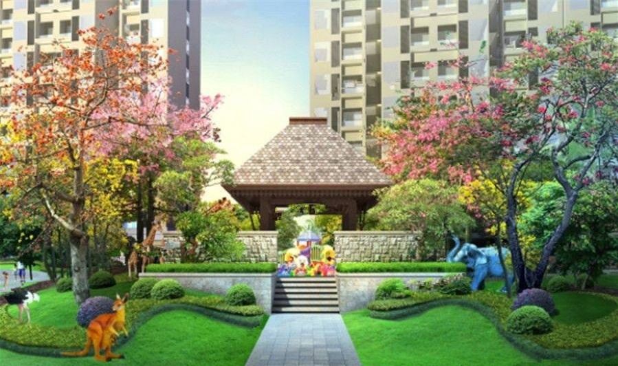 天悦湖畔效果图