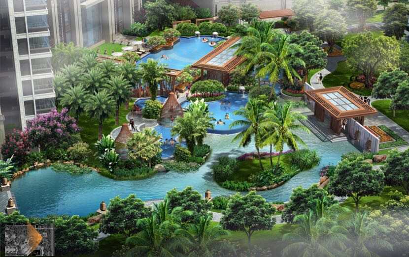 卓越盈滨悦府效果图