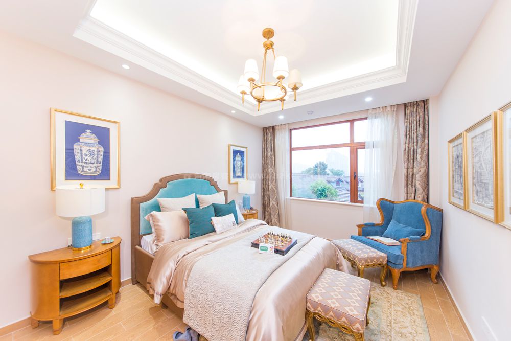 铂丽湾别墅DC户型样板间-次卧