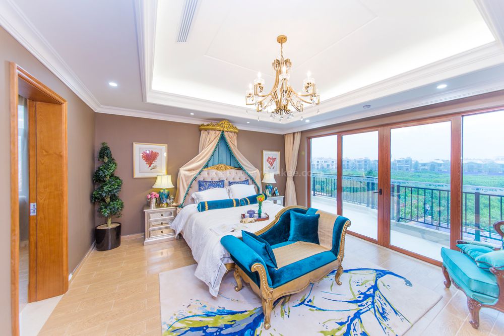 铂丽湾别墅DC户型样板间-主卧