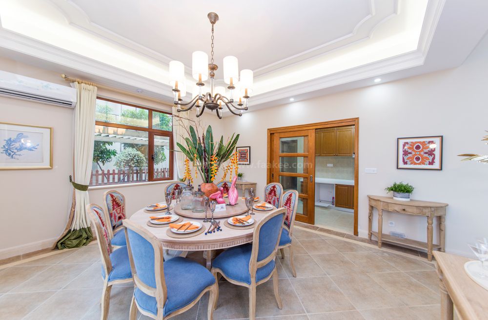 铂丽湾别墅DG户型样板间-餐厅