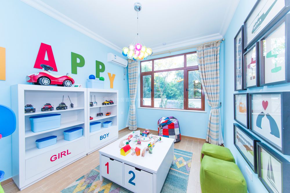 铂丽湾别墅DG户型样板间-儿童房