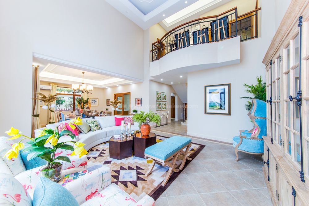 铂丽湾别墅DG户型样板间-客厅