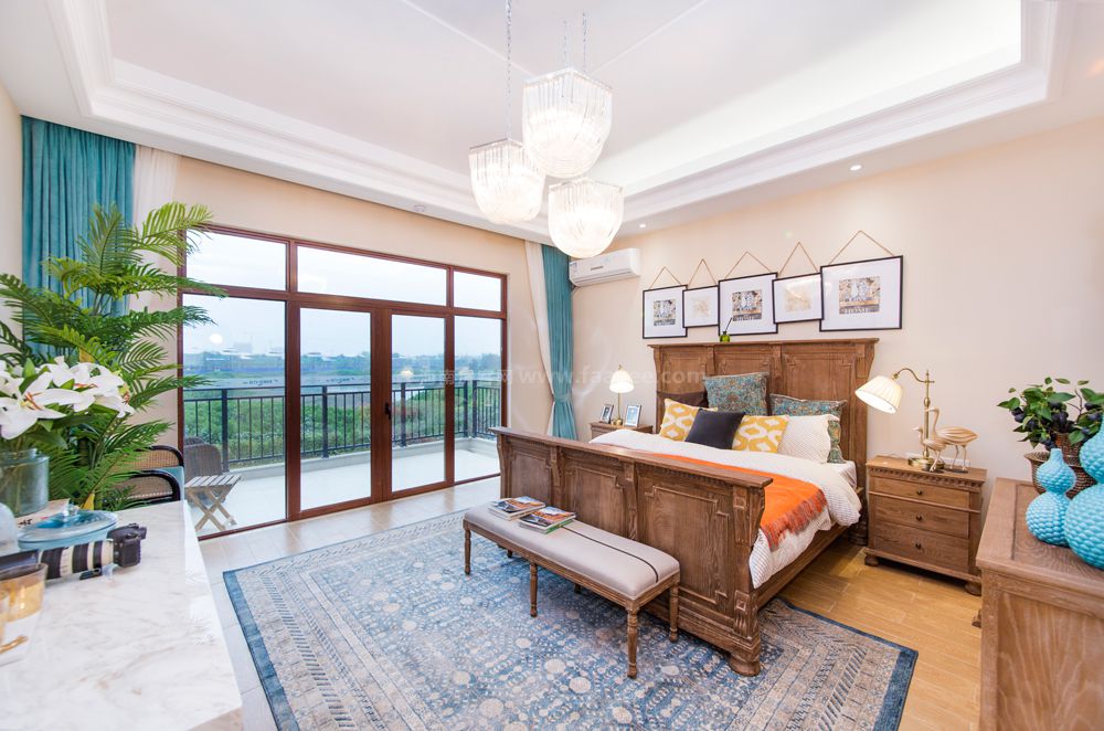 铂丽湾别墅DG户型样板间-主卧