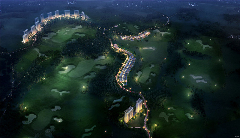 观澜湖·观悦鸟瞰图