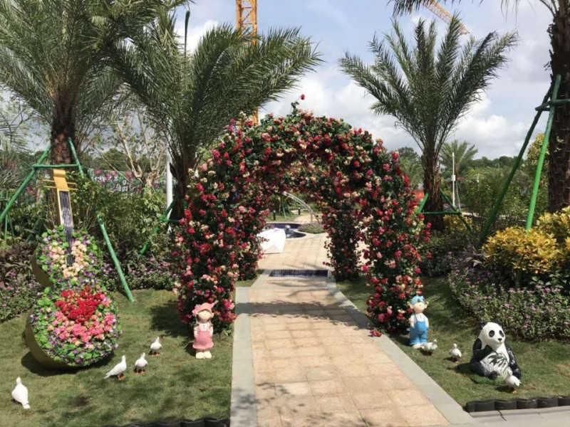 十里繁花实景图2