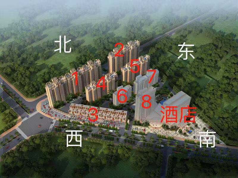 润城·岭秀金江鸟瞰图