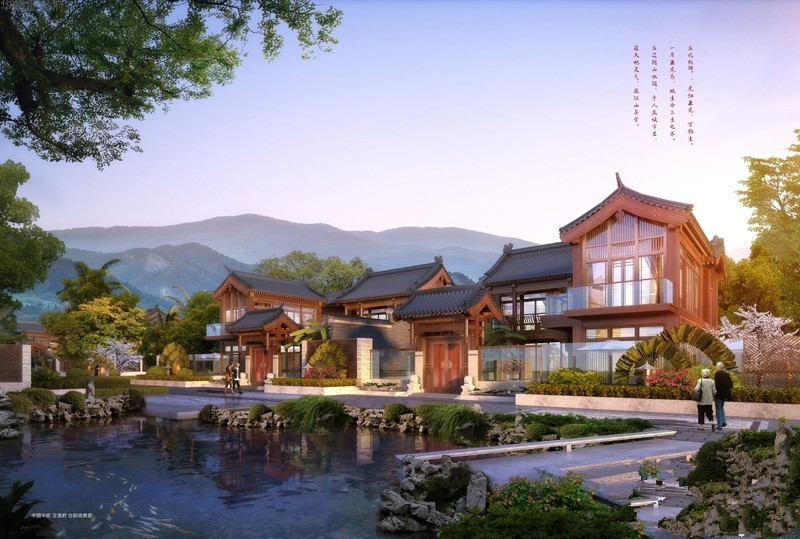 华皓亚龙府合院B户型 