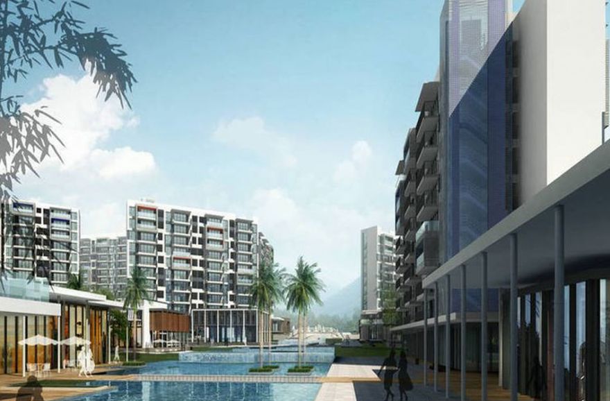 万科湖畔度假公园效果图