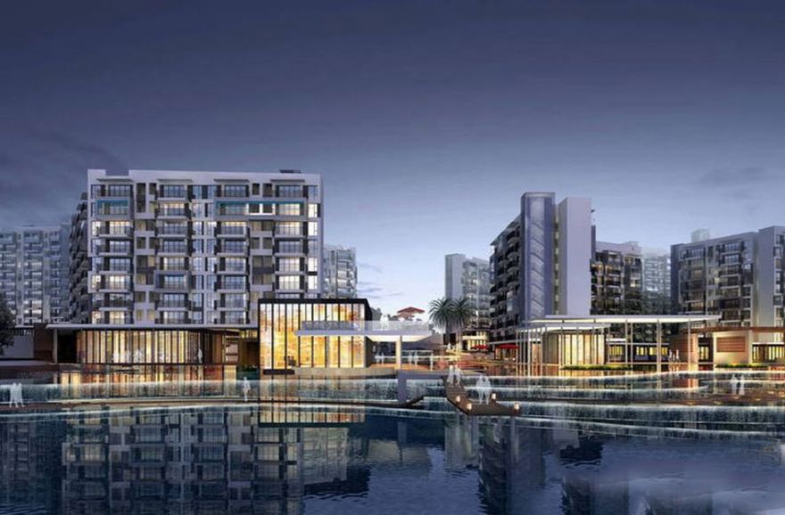 万科湖畔度假公园效果图