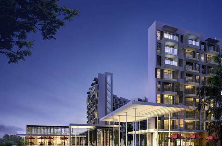 万科湖畔度假公园效果图