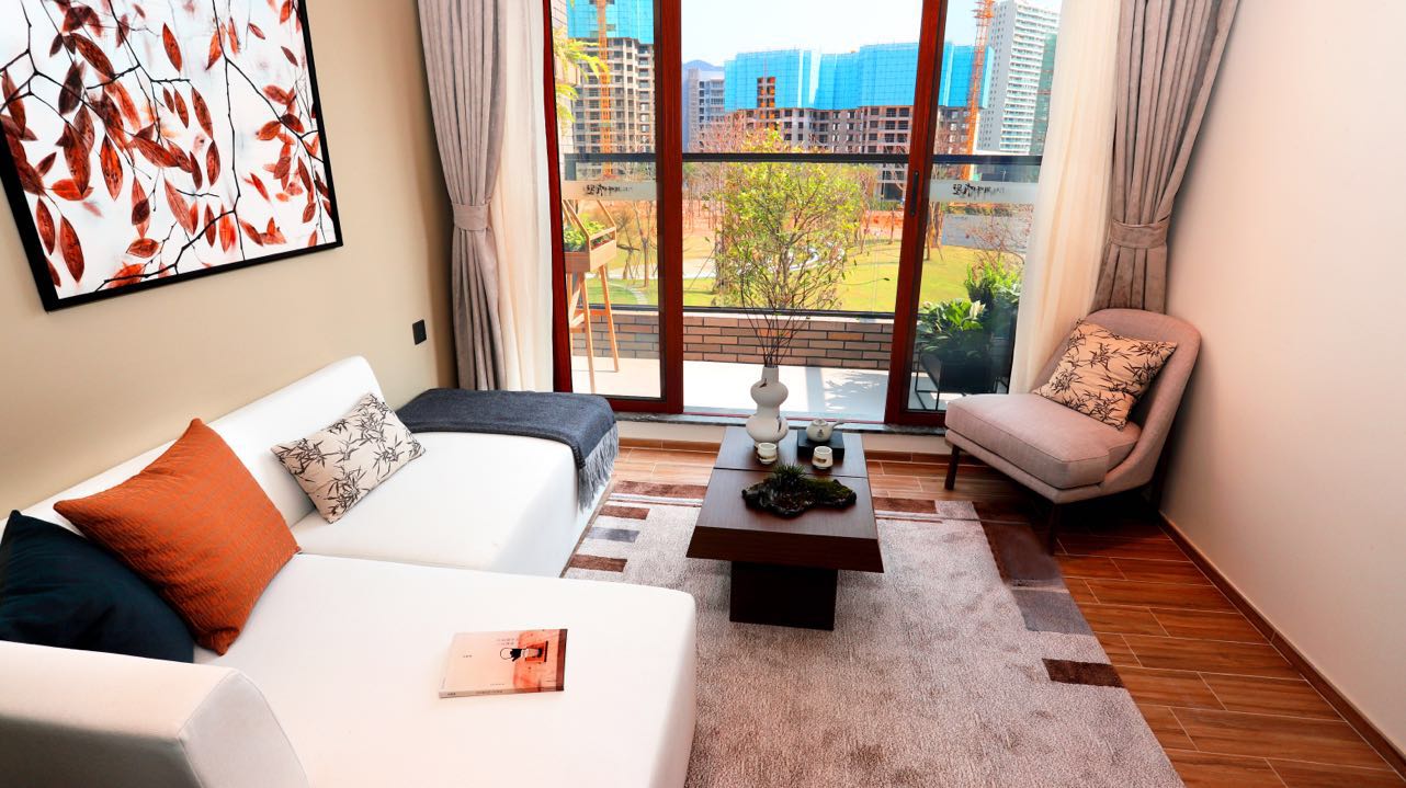 万科湖畔度假公园A户型样板间