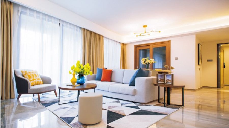 万科湖畔度假公园样板间