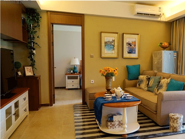 万科湖畔度假公园样板间