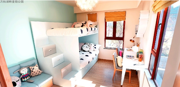 万科湖畔度假公园样板间