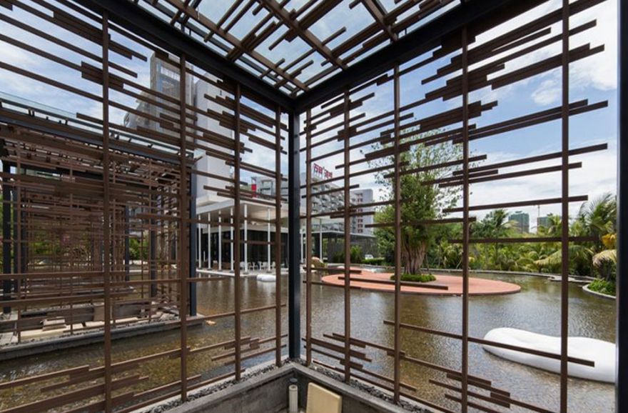 万科湖畔度假公园实景图