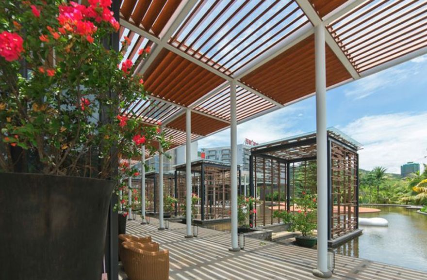 万科湖畔度假公园实景图